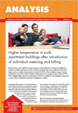 Temperatures rise following introduction of individual metering and billing for heating