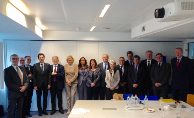 Picture from the launch meeting - Housing Europe will be joining the Task Force next meetings.