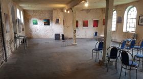 Empty space used by artists