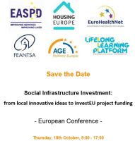 Social Infrastructure Investment: from local innovative ideas to InvestEU project funding