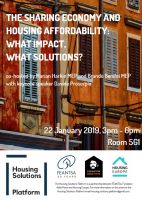  The Sharing Economy and Housing Affordability: What Impact, What Solutions?