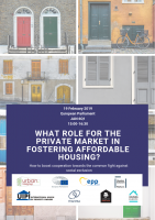 What Role for the Private Market in Fostering Affordable Housing?