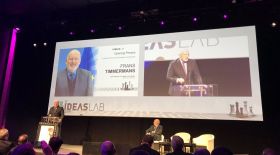 Frans Timmermans commits to a 'Big European Social Housing Programme, if he is elected European Commission President' at the CEPS Ideas Lab on 23 February in Madrid.