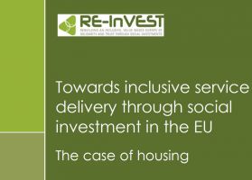 Making the case for housing as part of social investment