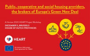 Public, cooperative and social housing providers, the brokers of Europe's Green New Deal