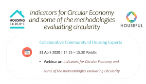 Indicators for Circular Economy and some of the methodologies evaluating circularity
