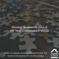 Housing: an essential piece of the ‘Next Generation EU’ puzzle 