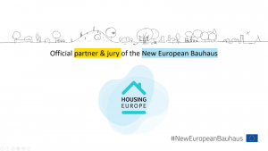 Housing Europe becomes an official partner and jury of the New European Bauhaus initiative