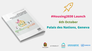 Launch of the #Housing2030 study at the Palais des nations in Geneva