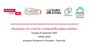 Housing for all: a call for a renewed European ambition