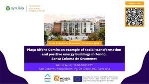 Plaça Alfons Comín: an example of social transformation and positive energy buildings in Fondo, Santa Coloma de Gramenet