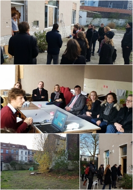 Highlights from the visit in Molenbeek