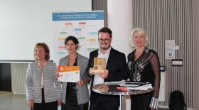 The Kaleidoscope project secured Villeneuve Saint Georges OPH the prize for 'Building strategic alliances, fostering community participation''