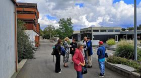 Snapshot from the field trip at Farum Midtpunkt