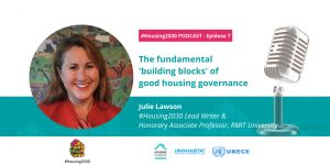 The fundamental 'building blocks' of good housing governance