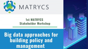 Big data approaches for building policy and and management