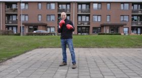 Boxing training in Genk, photo by Els Matthysen