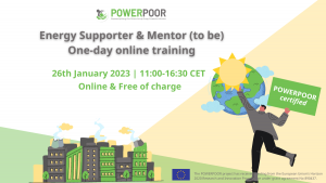 One-day training webinar to become a Certified Energy Supporter & Mentor