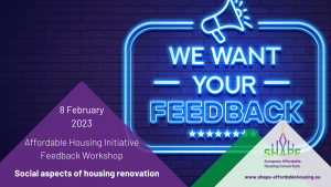 Social aspects of housing renovation – Online Feedback Workshop I