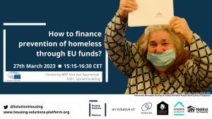 How to finance prevention of homelessness through EU funds?
