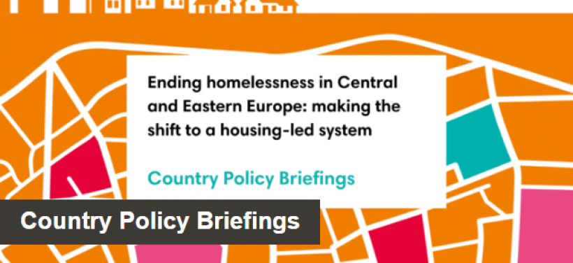 Housing-led solutions to homelessness in Central and Eastern Europe