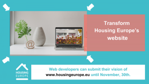 Open call for web designers: Transform Housing Europe's Website