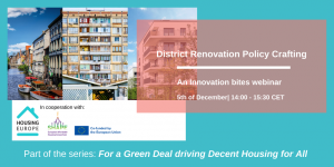 District Renovation Policy Crafting