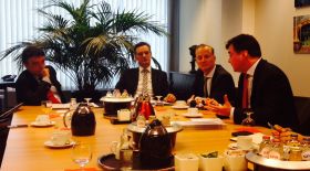 NRW Housing Minister meets Housing Europe, GdW & IUT